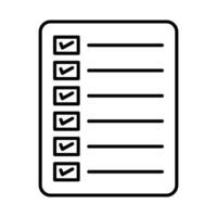 List Icon Design vector
