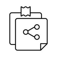 Share Icon Design vector