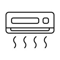 Air Conditioning Icon Design vector