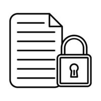 Access Control Icon Design vector