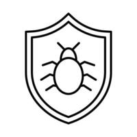 Bug Icon Design vector