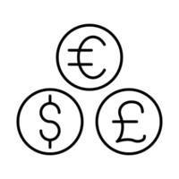 Exchange Icon Design vector