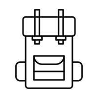 Backpack Icon Design vector