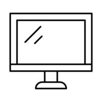 monitor pantalla icono diseño vector