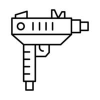 Uzi Icon Design vector
