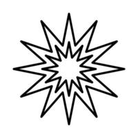Explosion Icon Design vector
