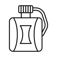 Canteen Icon Design vector