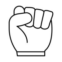 Protest Icon Design vector