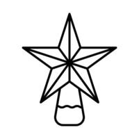 diseño de icono de estrella vector