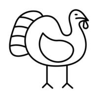 Turkey Icon Design vector