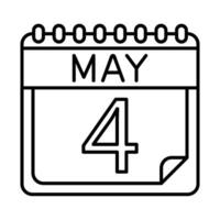 May Icon Design For Personal And Commercial Use vector