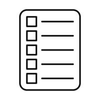 To do List Icon Design For Personal And Commercial Use. vector