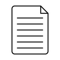 Documentation Icon Design For Personal And Commercial Use. vector