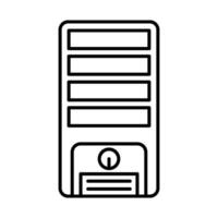 Cpu Icon Design For Personal And Commercial Use. vector