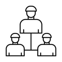Delegate Icon Design For Personal And Commercial Use. vector