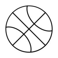 Basketball Icon Design For Personal And Commercial Use. vector