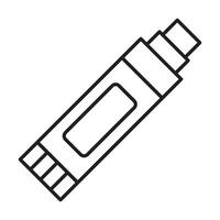 Glue Stick Line Icon vector