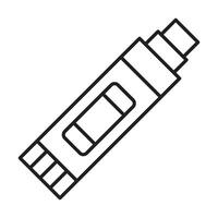 Glue Stick Line Icon vector