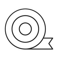 Insulating Tape Icon Design vector