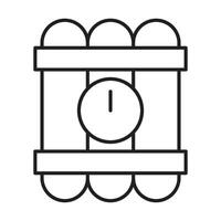 Dynamite Icon Design vector