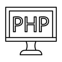 Php Icon Design vector