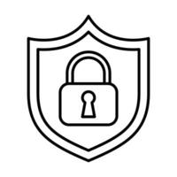 Security System Icon Design vector
