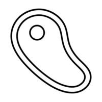 Steak Icon Design vector