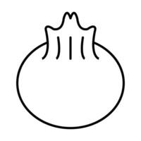Dim Sum Icon Design vector