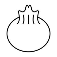 Dim Sum Icon Design vector