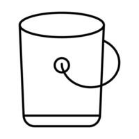 Bucket Icon Design vector