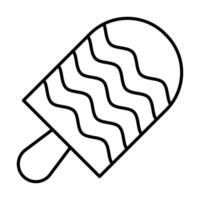 Ice Pop Icon Design vector