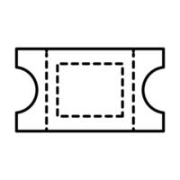 Ticket Icon Design vector