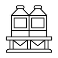 Silo Icon Design vector