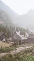 schöne Landschaft der italienischen Dolomiten video