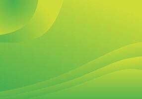 Abstract green background. wavy texture Dynamic shapes composition vector