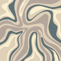 Abstract horizontal background with colorful waves. Trendy illustration vector