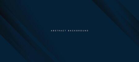 Three-dimensional dark blue abstract background vector