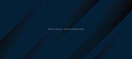 Three-dimensional dark blue abstract background vector