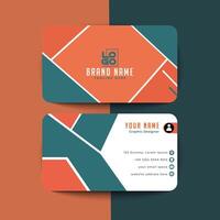 Modern Business Card - Creative and Clean Business Card Template. vector