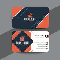 Modern Business Card - Creative and Clean Business Card Template. vector