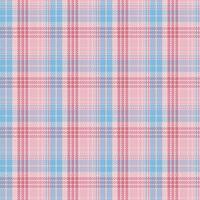 Illustration, Abstract pattern of sweater weaving style with blue snd pink color background. vector