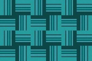 Illustration, Abstract pattern of sweater weaving style with multi green color background. vector