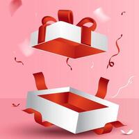 open gift box vector