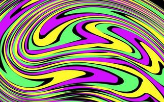 abstract colorful swirl wavy background design vector