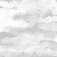 Abstract white grey simple soft watercolor background design vector