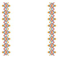 indigenous native frame design vector