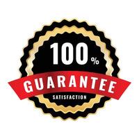 Guarantee Badge Design Element Collection vector