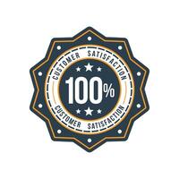 Guarantee Badge Design Collection vector