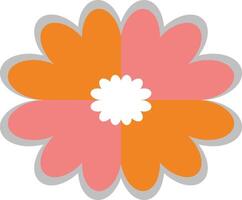 Flower illustration for logo design vector