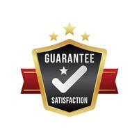 Guarantee Badge Design Collection vector